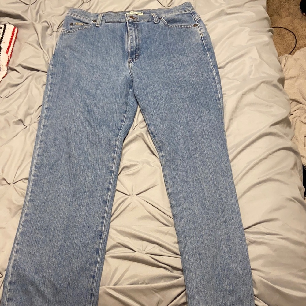 Lee relaxed straight leg jeans S 12